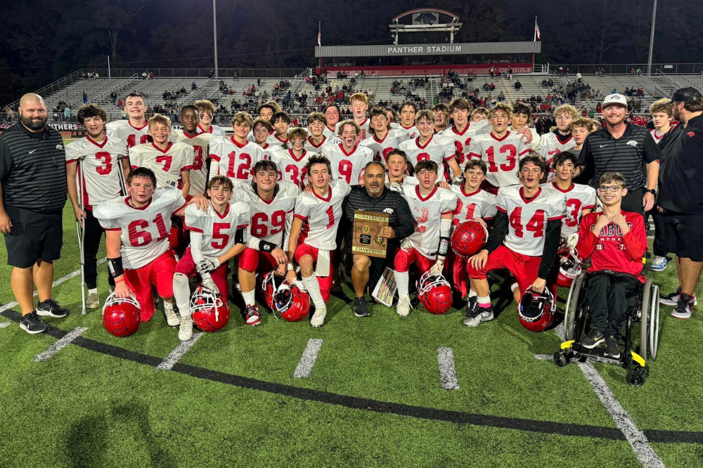 JHN 8th Football Team 2024 Conference Champs